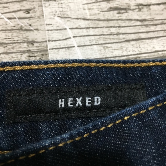 RVCA Hexed Slim Jeans Men’s 32x30 Dark Wash Blue Denim - Picture 9 of 11